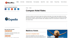 Desktop Screenshot of hotelwire.net